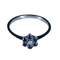 Bague Bague en or saphirs et diamants 58 Facettes