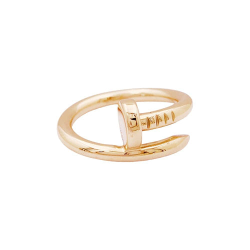 Bague 55 Bague Cartier, "Juste un Clou", or rose. 58 Facettes 35195