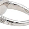 Bague 54 Pomellato Bague Capri Or blanc Turquoise, Diamant 58 Facettes 3726310CN