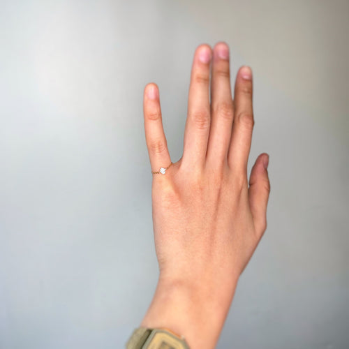 Bague 49 Bague Magic Touch Chaîne Main - DJULA 58 Facettes 250453R
