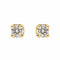 Boucles d'oreilles Boucles d'oreilles Puces Or jaune Diamant 58 Facettes 4416097RV