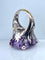 Bague 60 DIOR - Bague or blanc, grand modèle MISS DIOR, améthyste et diamants 58 Facettes AB638