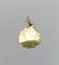 Pendentif Petite médaille religieuse antique or jaune Vierge Marie (circa 1900) 58 Facettes A05912