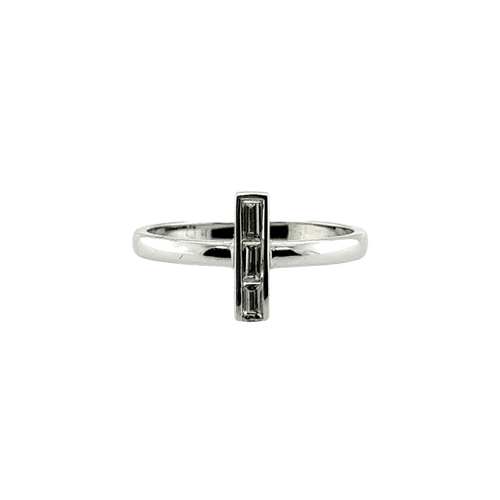 Bague 51 Bague alliance Or blanc et Diamants 58 Facettes Alirblanc