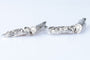 Boutons de manchette Boutons de manchette diamant en or blanc 18 carats 58 Facettes BM-77-90