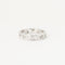 Bague 50 ALLIANCE DIAMANTS OR GRIS 18K 58 Facettes 1