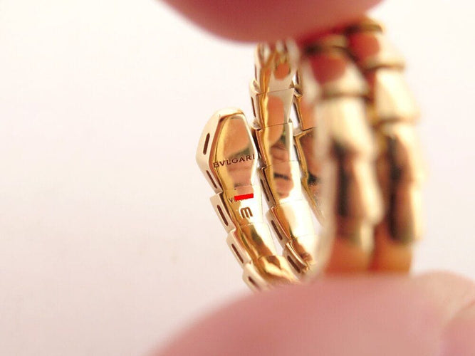 Bague 52 bague BULGARI serpenti viper diamants 357878 en or jaune 18k t52 58 Facettes 267760