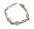 Bracelet GILBERT ALBERT. Bracelet vintage argent 800/00 58 Facettes