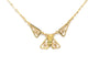 Collier Collier Art Déco en or jaune 18 carats 58 Facettes B682