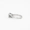 Bague 48 Bague platine et or gris avec diamant 58 Facettes GU58