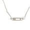 Collier MESSIKA - Collier Move Or blanc - Double Chaîne 58 Facettes 1.0000395/1