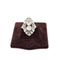 Bague Liberty en platine avec diamants