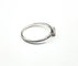 Bague 55 Bague Diamant Baguette Vintage 58 Facettes