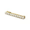 Broche Broche barrette or jaunes et perles 58 Facettes 150102R
