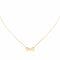 Collier Collier Ginette NY Mini noeud sur chaîne Or rose 58 Facettes 2519514CN