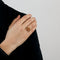 Bague Bague en or jaune et pierre de synthèse orange 58 Facettes 240179