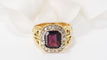 Bague 50 Bague Grenat & diamants 58 Facettes 30602