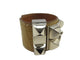 Collier bracelet HERMES medor collier de chien cdc en cuir de crocodile alligator 58 Facettes 268023