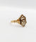 Bague 53.5 Bague marquise Art Déco or jaune, diamant taille rose (circa 1910) 58 Facettes A06376