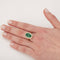 Bague Bague émeraude et diamants 58 Facettes