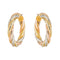 Boucles d'oreilles Boucles d'oreilles Créoles Or jaune, Or blanc, Or rose 58 Facettes 3683057CN