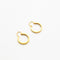 Boucles d'oreilles Boucles d'oreilles créoles or jaune guilloché 58 Facettes
