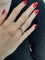 Bague 53.5 DEMI ALLIANCE DIAMANTS 1.33ct 58 Facettes 087621