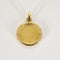 Pendentif AUGIS - Médaille sentimentale en or jaune 58 Facettes MON0793