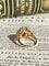 Bague 50 AUGIS - Bague d’amour en or jaune 58 Facettes