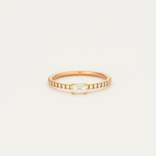 Bague 47 CARTIER - Bague Etincelle or rose et diamants 58 Facettes AB18