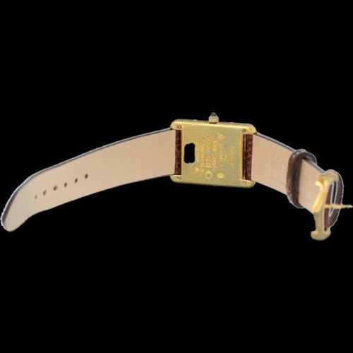 Montre Cartier Montre Tank Vermeil 58 Facettes MT41146