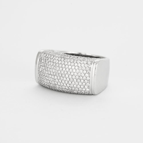 Bague 53 BAGUE PAVAGE DIAMANT 58 Facettes 31300008