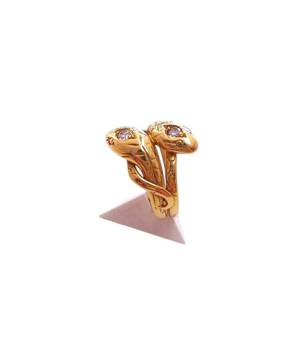 Bague 51 Bague serpent or et diamants 58 Facettes Bag.serp-DK