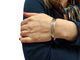 Bracelet Bracelet jonc 3 ors 58 Facettes Brac.3ors-1558