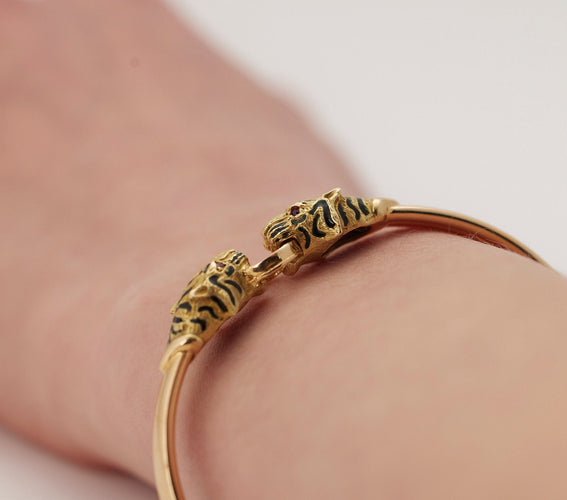 Bracelet Bracelet panthères 58 Facettes