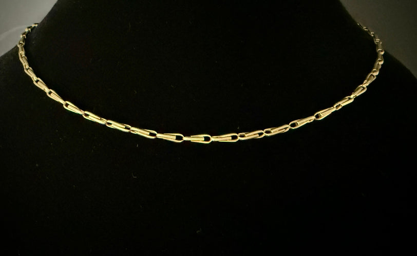 Collier Collier en or jaune de 38 cm 58 Facettes