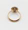Bague 51 Bague marguerite antique en or 18k et platine, diamants taille rose 58 Facettes A06414