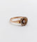 Bague 51.5 Bague marguerite or rose, diamant et perles (circa 1900) 58 Facettes A06283