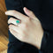 Bague 55 Bague - Or, Emeraude & Diamants 58 Facettes 240245R