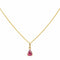 Collier Collier Or jaune Rubis 58 Facettes 4021227RV
