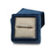 Bague 52 Demi-alliance - platine et diamants 58 Facettes 1158