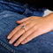 Bague 60 Bague Ancienne Saphir Diamants 58 Facettes