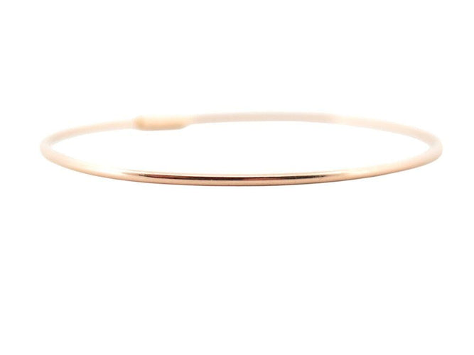 Bracelet bracelet VANRYCKE jonc le fil de la vie t1 en or rose 18k 58 Facettes 266851
