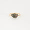 Bague 58 Bague vintage en or, diamants, rubis et saphir. 58 Facettes