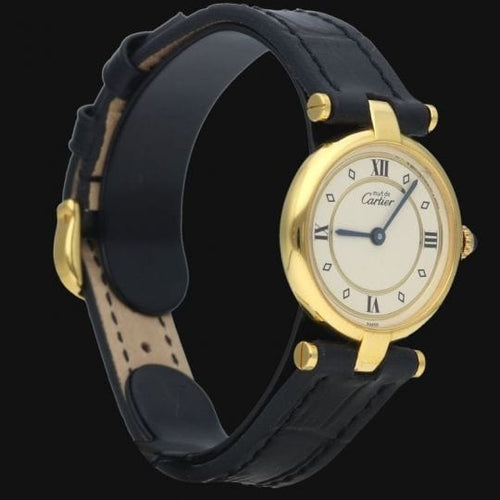Montre Cartier Montre Must De Cartier Vermeil 58 Facettes MT42959