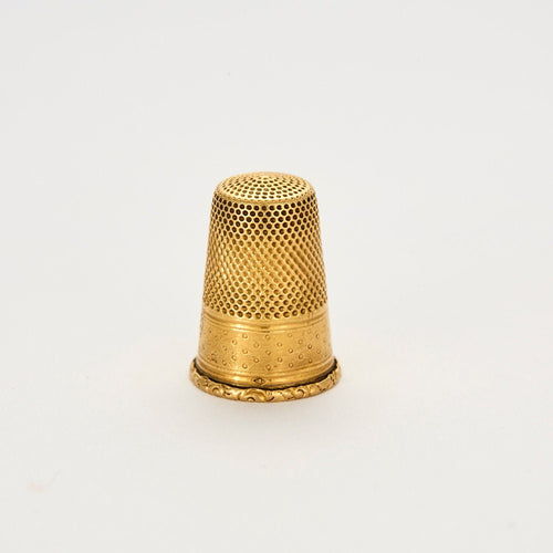 Accessoire Dé a coudre ancien en or jaune 18K 58 Facettes