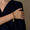 Bracelet en or jaune à maille chaîne d'ancre