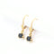 Boucles d'oreilles Boucles d'oreilles or jaune diamants saphir 58 Facettes 31232