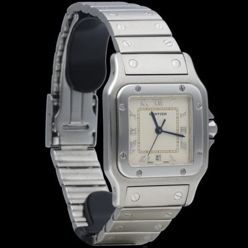 Montre Cartier Montre Santos Galbée Quartz 58 Facettes MT41462
