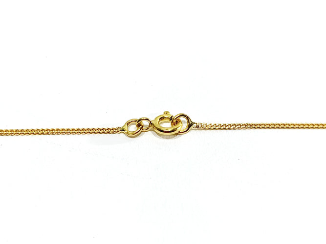 Collier Chaine Or jaune Maille Gourmette 58 Facettes